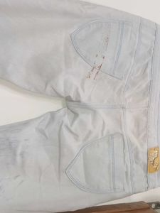 High Waisted Denim Jeans