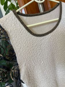 Vintage Floral Sleeve Top