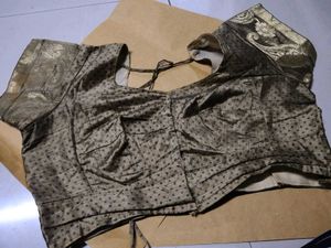 Organza saree With Blouse