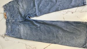 Ripped Wide Leg Jeans