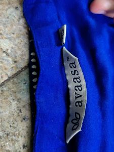 Avaasa Indigo Top - Cold Shoulder - 3/4th Hand