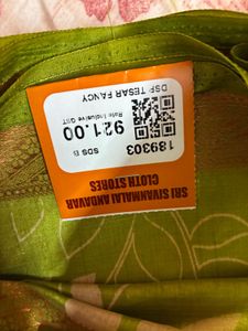 New Green Color Art Silk Saree