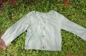 Sage Green Button-Down Top