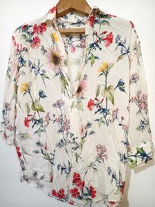 Floral Print Top for 36 to 38 inches