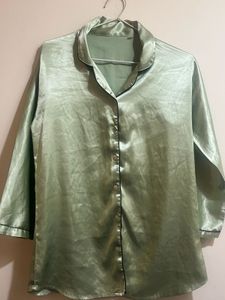 Pastel Green Nightsuit Women