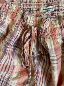 Plaid Crop Top