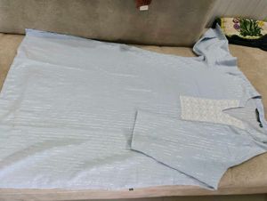 Elegant Blue Embroidered Kurta