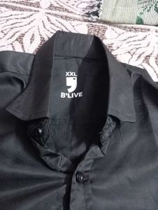 Fully New Branded Black Shirt Full Sleeve