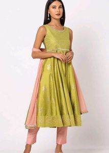 Anarkali Set  Pant Dupatta