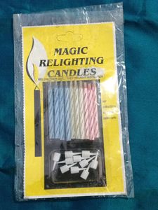 Magic Relighting Birthday Candles