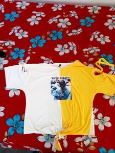 Two-Tone Graphic Tee