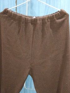 Embroidered  wool Brown Kurti set