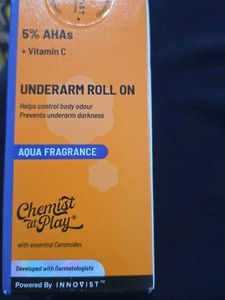 Brand NEW CHEMIST AT PLAY UNDERARM ROLL ON