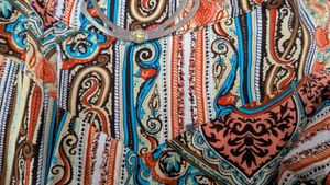 Paisley Print Midi Dress