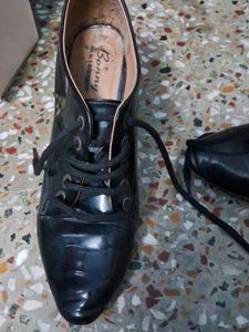 Black Formal Heeled Boots