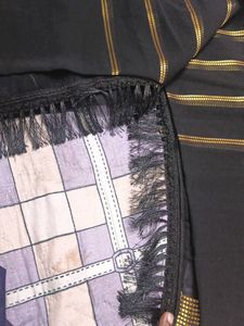 Elegant Black Saree 🆕