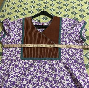 Floral Print Kurta