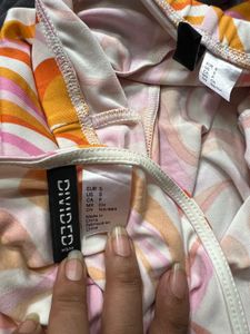 Retro Swirl Halter Top