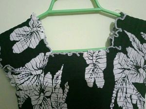 Hibiscus Print Women’s Tube Dress