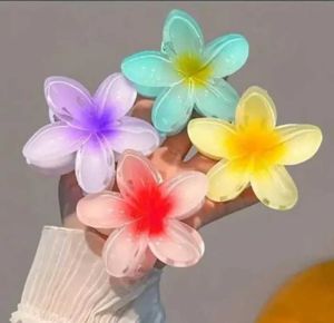 Flower Hair Clips - Set of 4