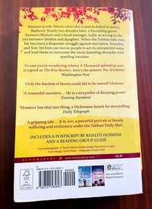 A Thousand Splendid Suns By Khaled Hosseini . This Novel is Awesome.You Must Read It. This Book is Like New Book . I Read It Once
