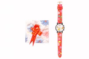 Floral Print Watch