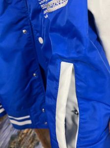 ZARA BLUE VARSITY JACKET 100% ORIGINAL M(40)