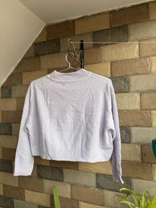 Zudio Lavender Cropped Jumper
