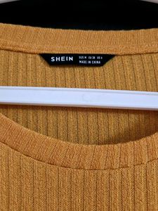 Mustard Long Sleeve Top