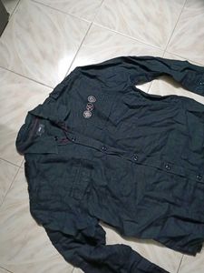 Men&#39;s Black Casual Shirt