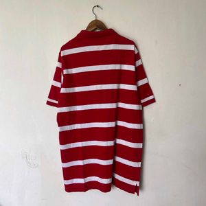 Vintage Striped Polo Shirt
