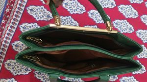 Stylish Green Handbag