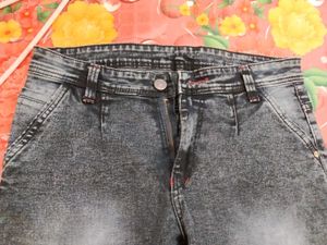 Acid Wash Bootcut Jeans