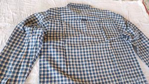Men&#39;s Blue &amp; White Checkered Shirt