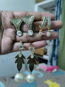 three earings combo ( buy two get one free )
