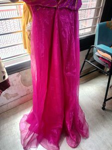 Pink Leheriya Dress