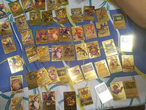 Gold Pokemon Cards