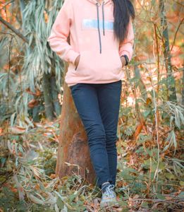 Baby Pink Colour Hoodie For Girl's