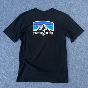 Patagonia Black Logo T-Shirt