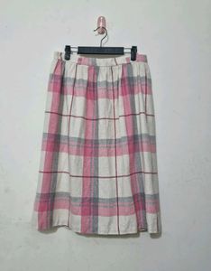 Vintage Plaid Skirt