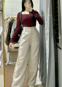Wide Leg Trousers