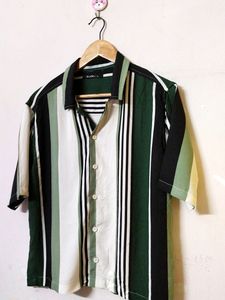 Zudio Brand Multicolour Short Shirt For Men