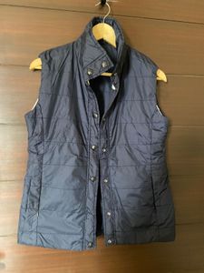 Reversible Striped Navy blue jacket (S)