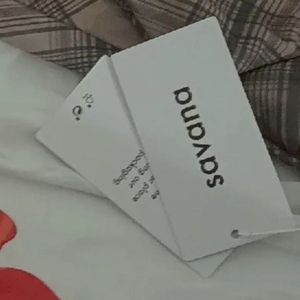 Plaid straight skirt