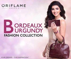 Oriflame Burgundy Fashion Bag