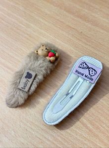Cute Bear Baby Hair Clips