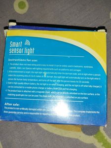 smart Sensor Light With Auuo Turn On &amp; Off 🥳