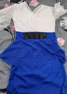 Blue & Black Beutiful Top
