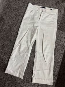 Paper Bag Bootcut Jeans