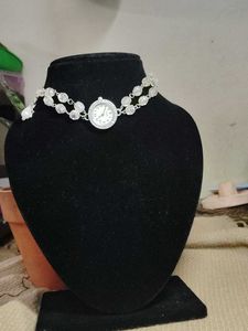 Beaded Watch Choker